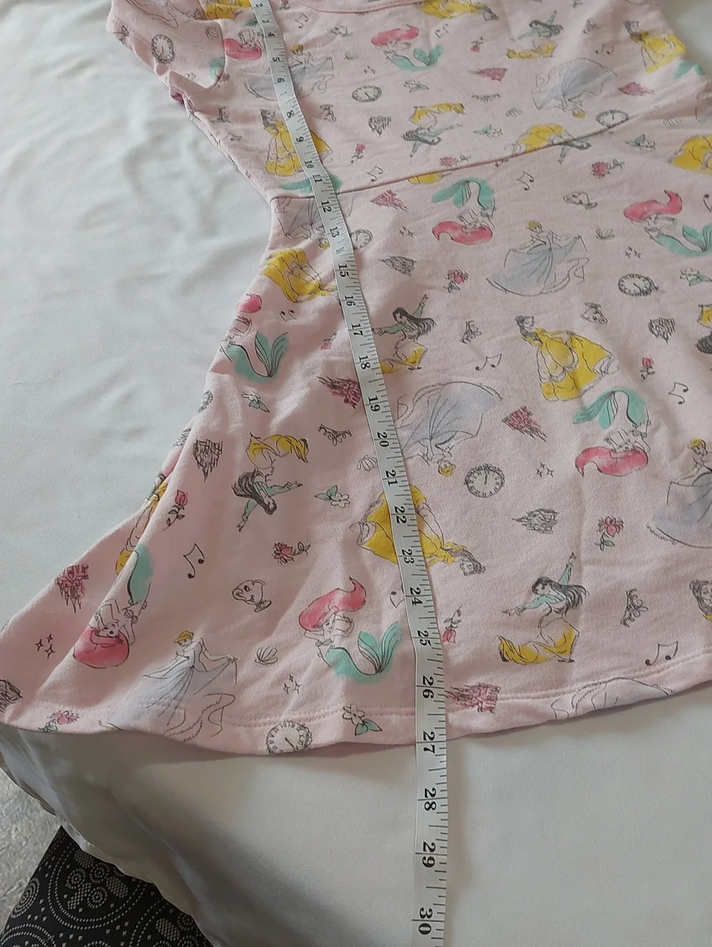 Disney Pricness Pink Princess Character Skater Dress.Size 7,8